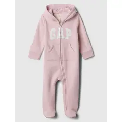 GAP - Enterito Unisex Bebé Logo Rosa