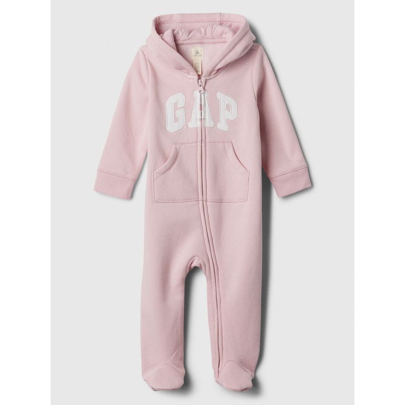 GAP - Enterito Unisex Bebé Logo Rosa