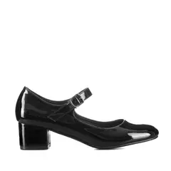 WEIDE - Zapatos Mary Jane Con Taco Charol Cómodo Mujer GHE31
