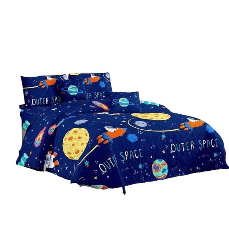 GENERICO - Cubrecama Quilt de Verano 15 Plaza NIÑO
