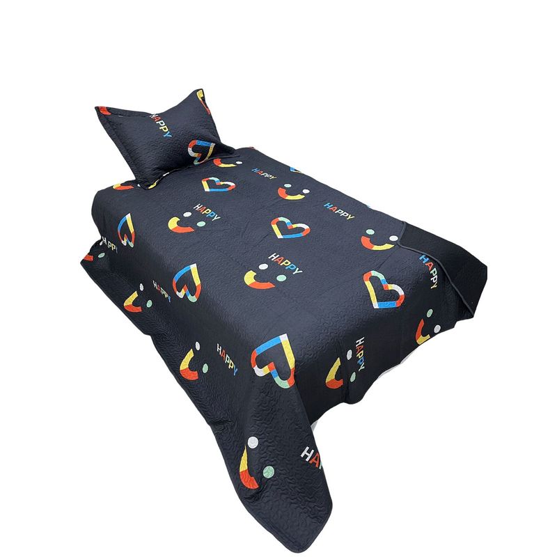 GENERICO - Cubrecama Quilt Delgado de Verano 15 Plaza