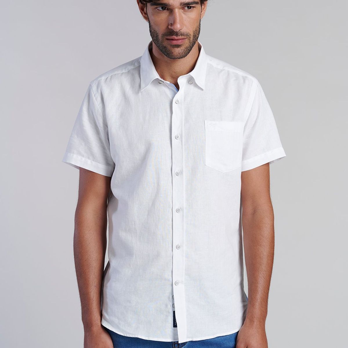 FEROUCH - Camisa Sport Atlanta F Blanco Ferouch