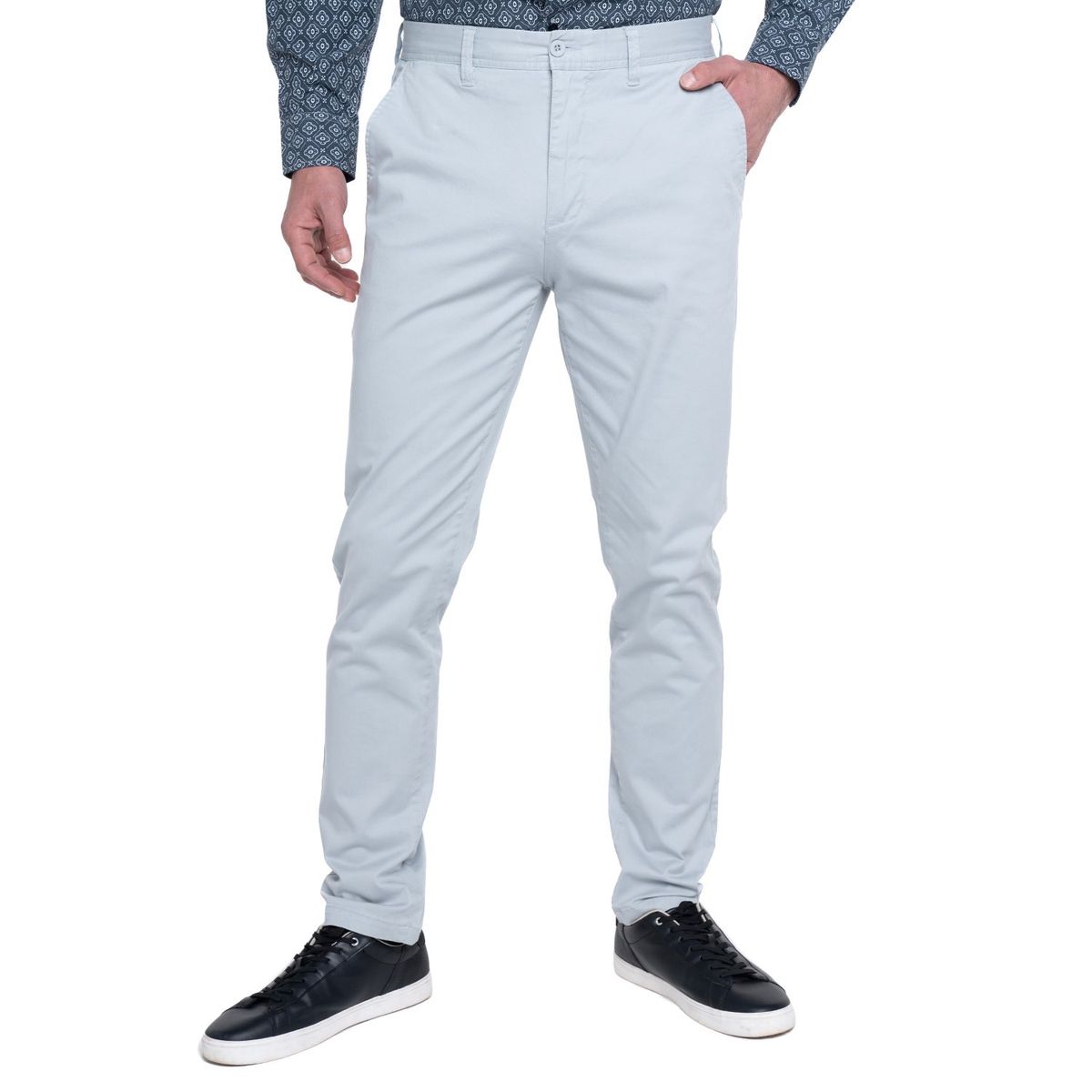 KOTTING - Pantalón Frente Plano Slim Fit Spandex KOTTING