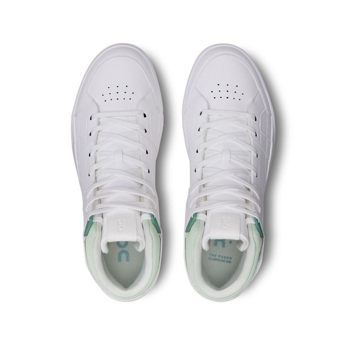 ON - Zapatillas THE ROGER Clubhouse Mid Hombre Blanco 3MD11140840