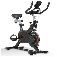 ATLETIS - Bicicleta Spinning Lite 300 Naranjo 4 Kg
