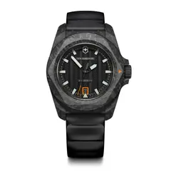 VICTORINOX - Reloj INOX Carbon Automático correa caucho