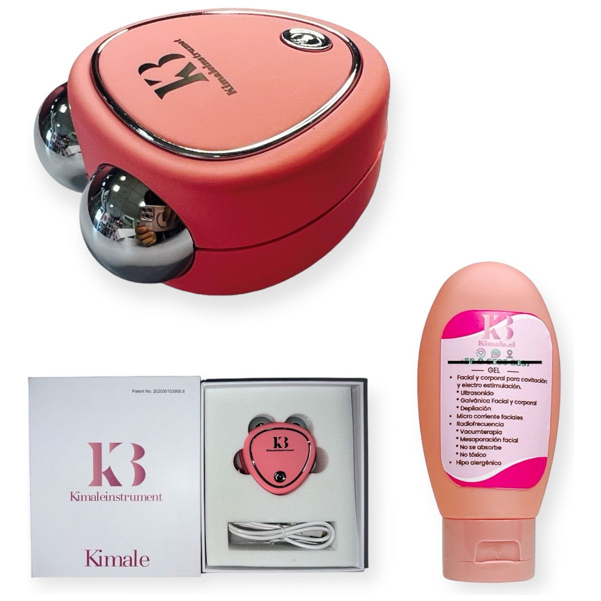 GENERICO - Máquina De Estiramiento Facial Con Microcorriente Usb