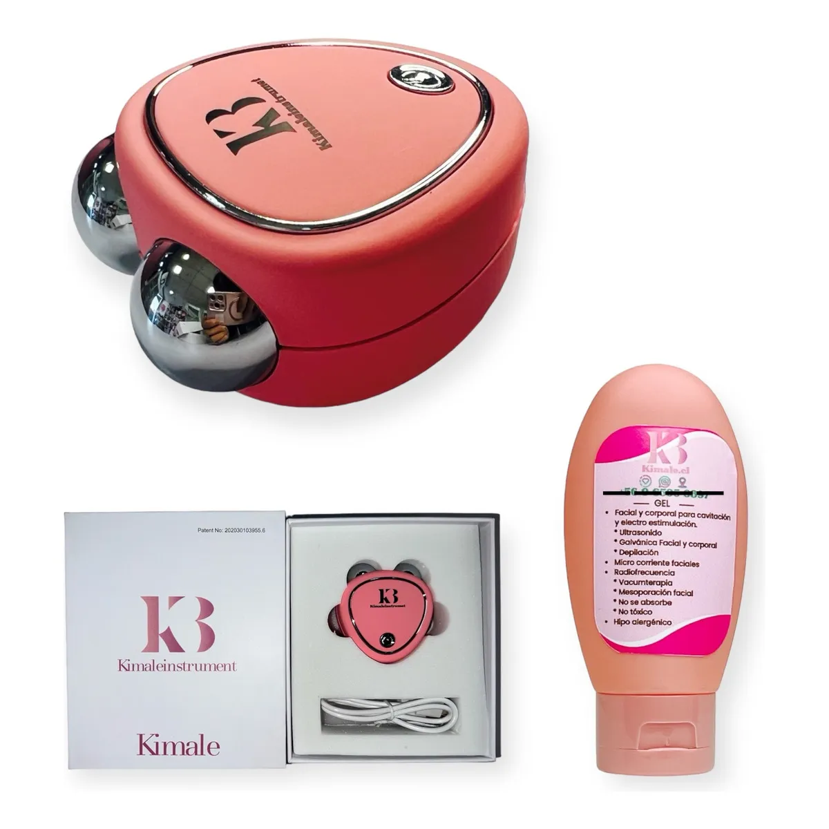 GENERICO - Máquina De Estiramiento Facial Con Microcorriente Usb