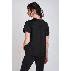 ECLIPSE CHILE - Polera Manga Campana Gala Negro Woman by Eclipse WOMAN BY ECLIPSE