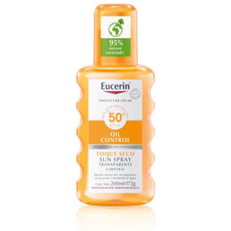 EUCERIN - Protector Solar Spray Transparente Eucerin Fps 50+ 200 ml