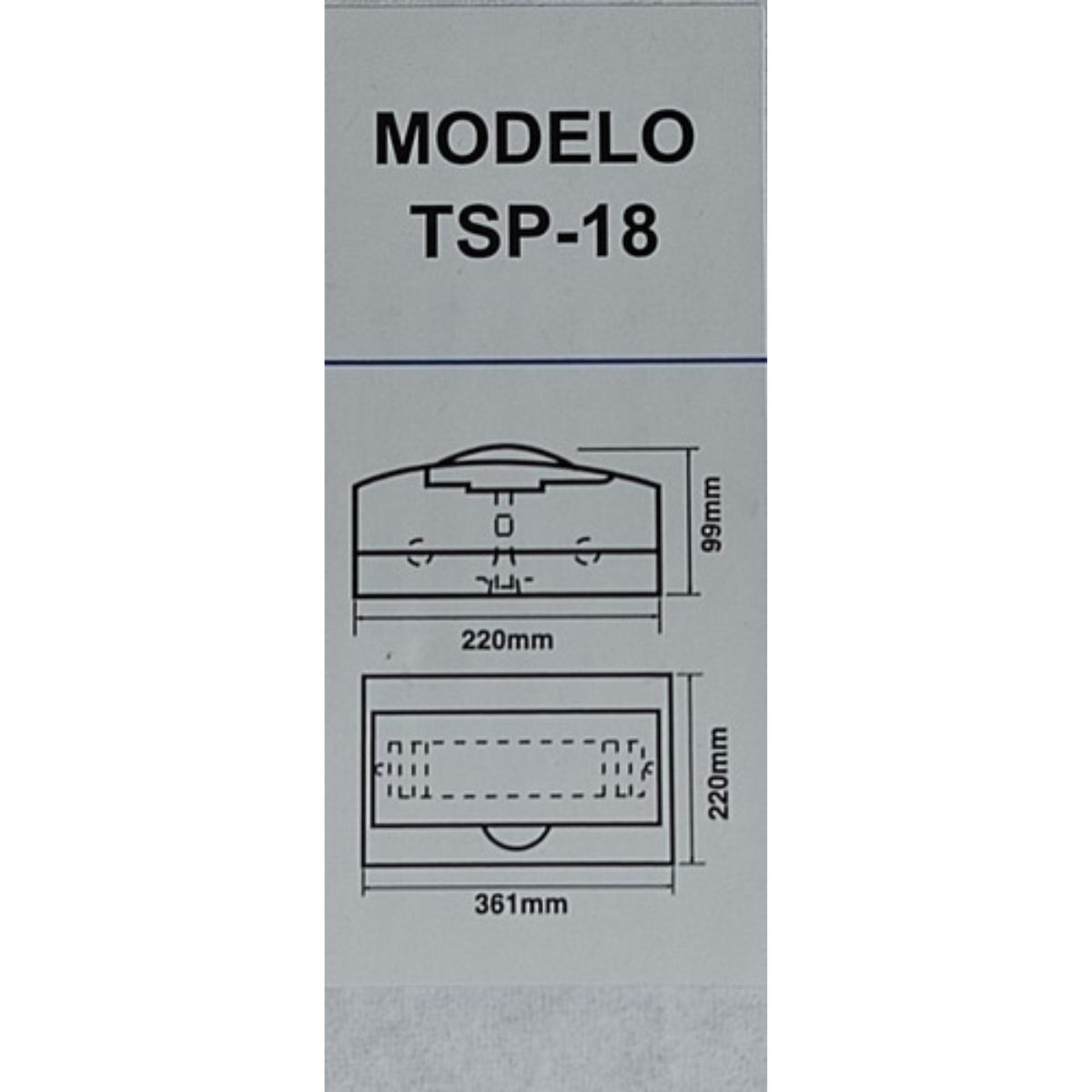 STANFORD - Tablero Sobrepuesto Caja Ip40 18 Circuitos Sec