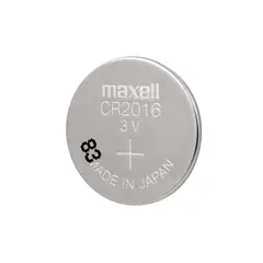 MAXELL - Unidad Pila Botón CR2016 Multiusos 3V