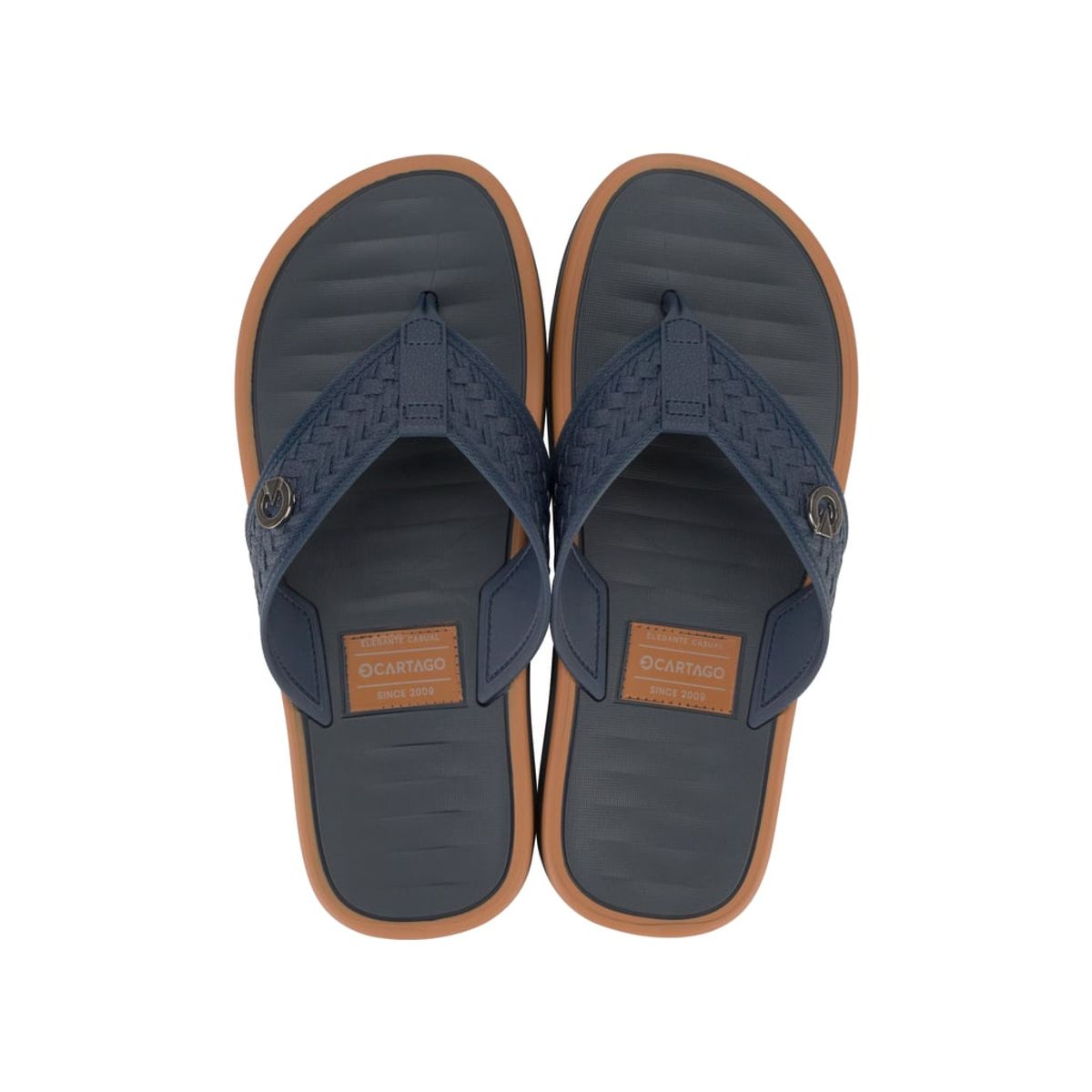 CARTAGO - Sandalia Hombre Azul Coimbra Cartago