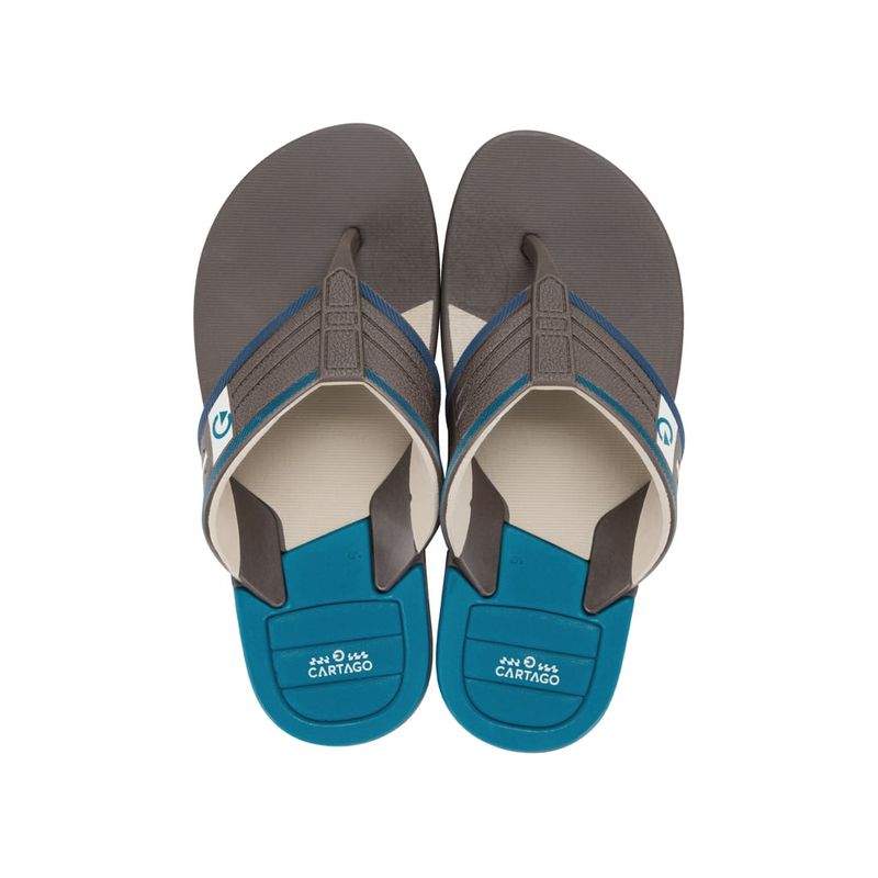 CARTAGO - Sandalia Infantil Azul/Beige Dallas Cartago