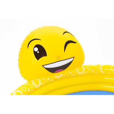 Imagen 2 del producto Piscina Inflable 3 Anillos Emoji lanza agua 144X69cm