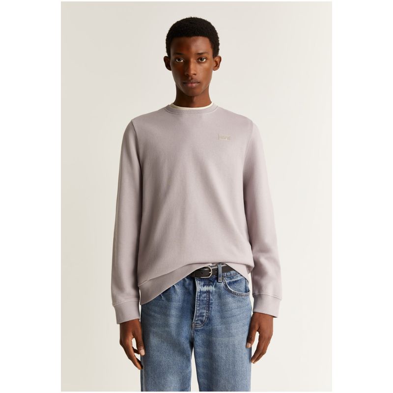 SCALPERS - Poleron Detalle Parche Pecho Lightburgundy