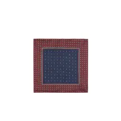 SCALPERS - Pañuelo Motivos Calavera Burgundy