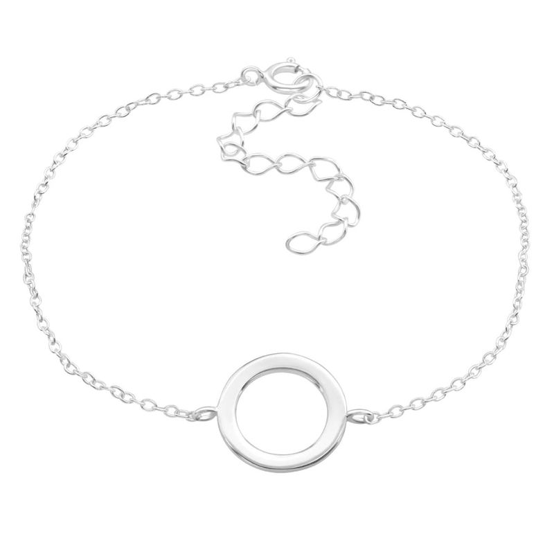 ZAZU - Pulsera Círculo de Plata