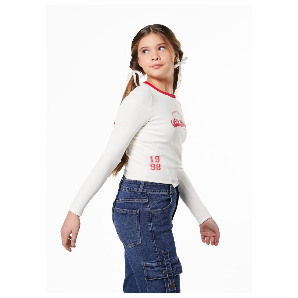 CACAO - POLERA JACI REGULAR CORTES DELANTEROS CACAO