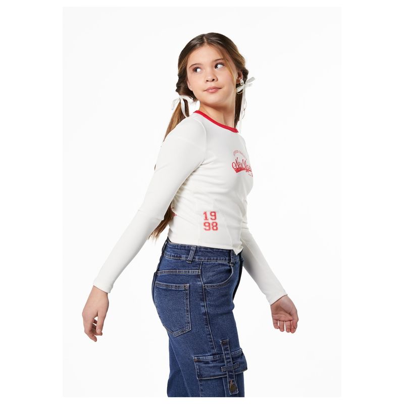 CACAO - POLERA JACI REGULAR CORTES DELANTEROS CACAO