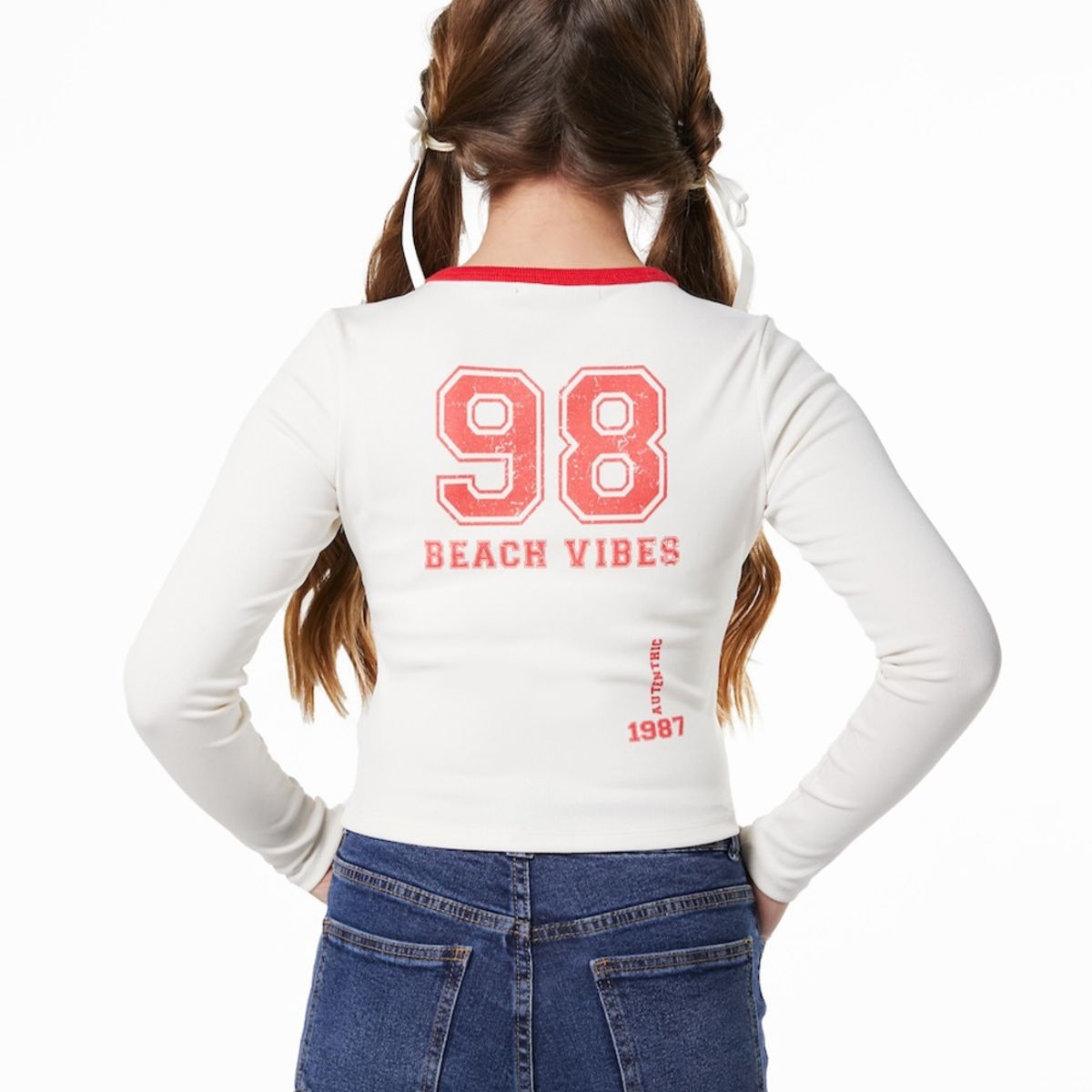 CACAO - POLERA JACI REGULAR CORTES DELANTEROS CACAO