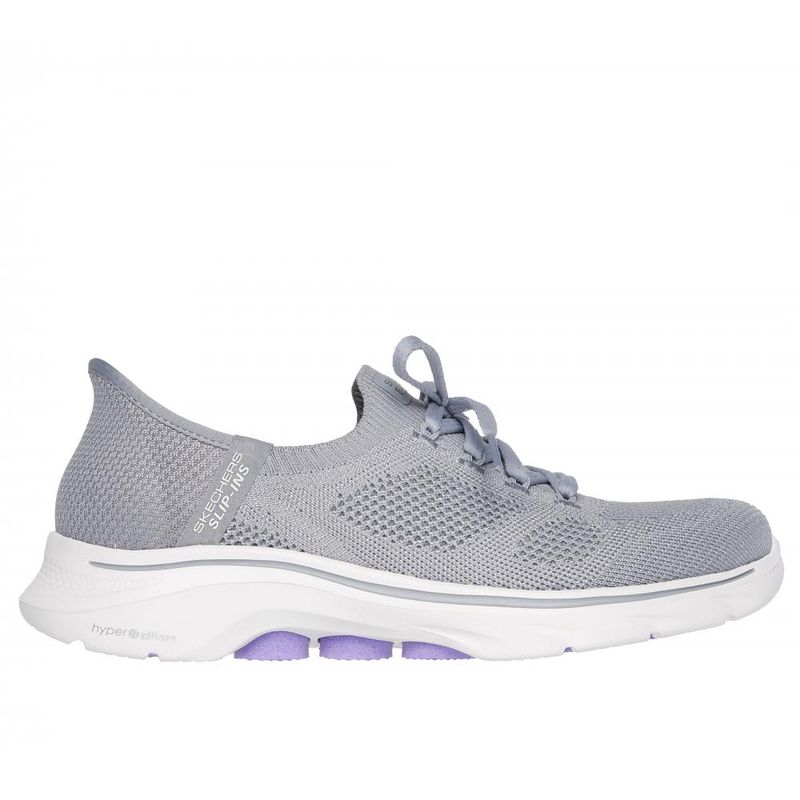 SKECHERS - Zapatilla Mujer Skechers Slip-ins: Go Walk 7 Vi Gris