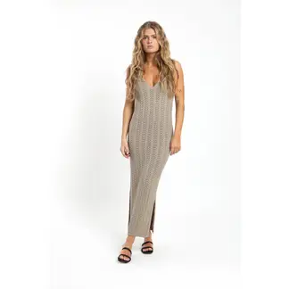 FROENS - Vestido Marta beige