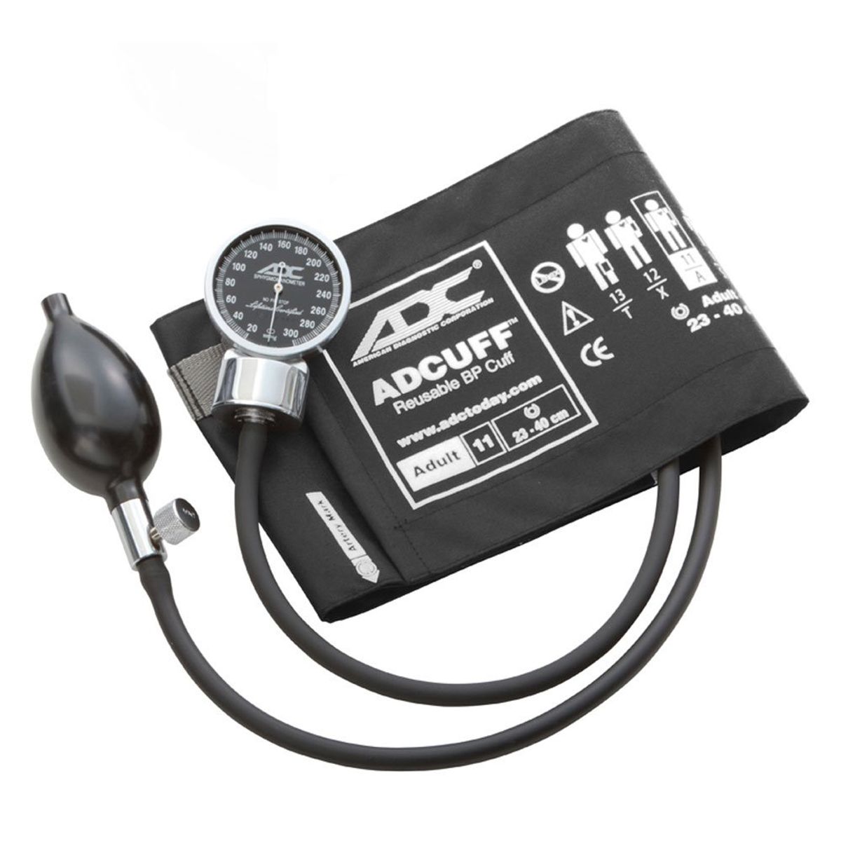 ADC - Esfigmomanometro Aneroide Adc Diagnostix 700 Negro