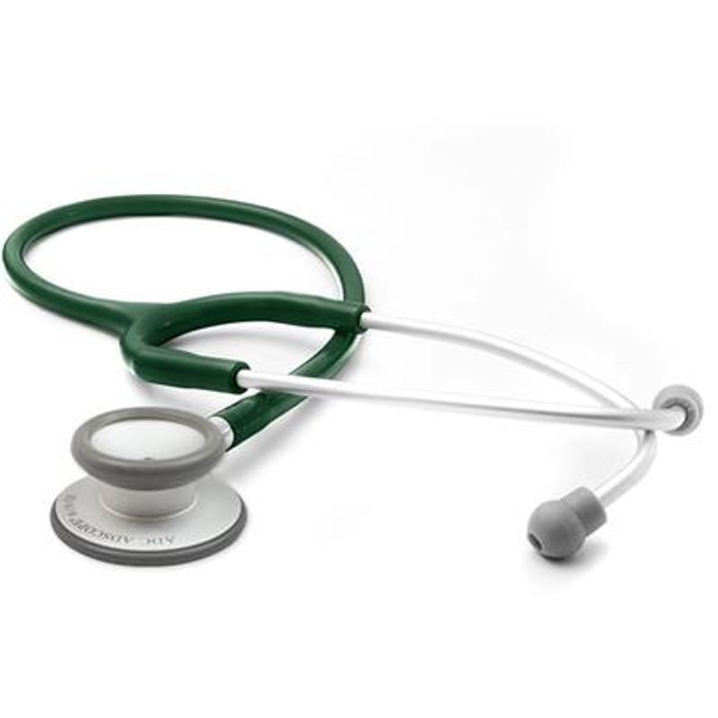 ADC - Fonendoscopio Verde Cazador ADSCOPE-Lite ADC® 619 + Estuche Negro