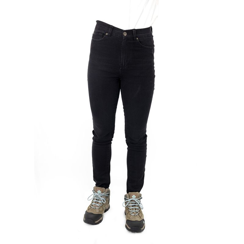 QUEBEC - Jeans Quebec Toronto Negro Mujer