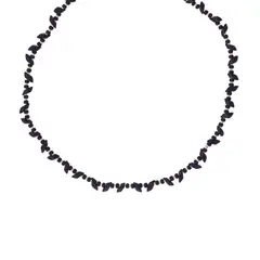 ZAZU - Collar Irregular Negro y Dorado