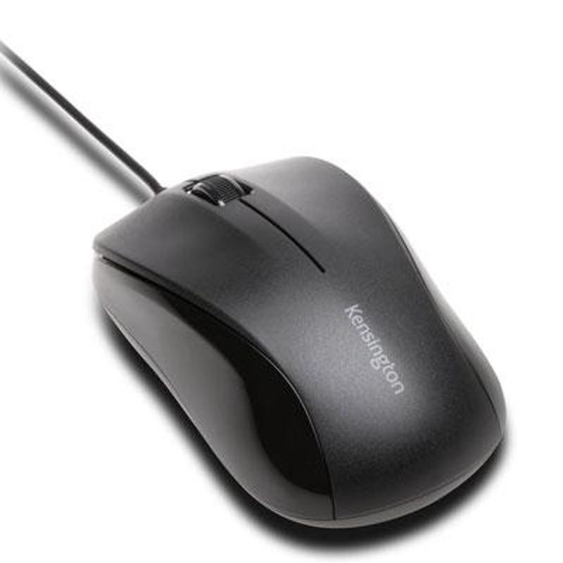 KENSINGTON - Mouse For Life Kensington 3 Botones Usb- A Mid-size Negro