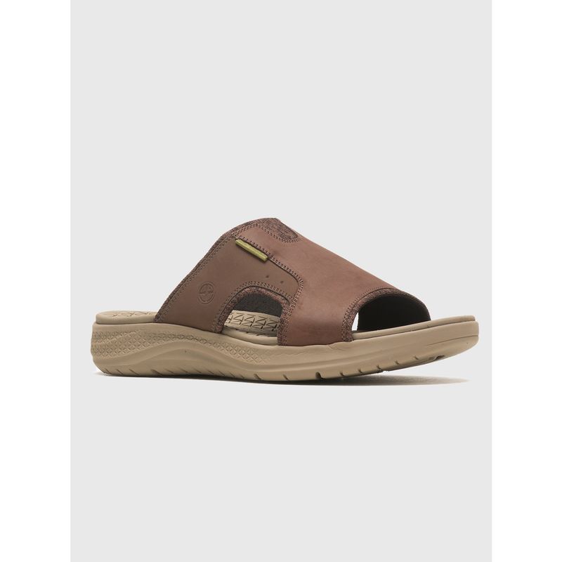 HUSH PUPPIES - Sandalia Café Oscuro Hombre Activate Slide HUSH PUPPIES