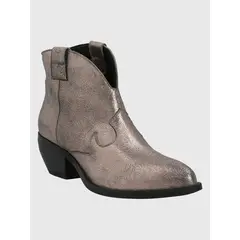 HUSH PUPPIES - Botín Cuero Gris Mujer Nandrin