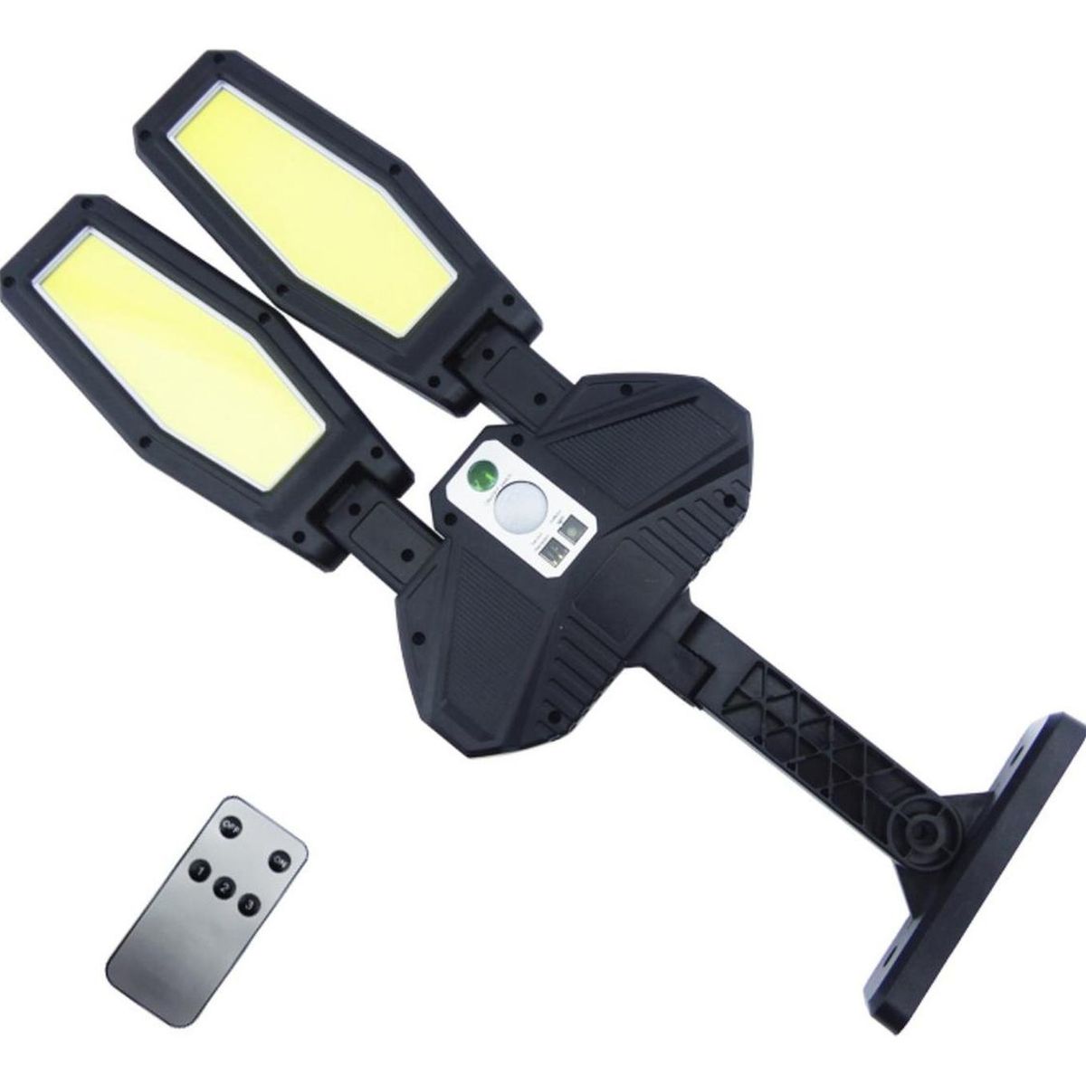 IMPORTCLICK - Foco Solar Brazo Doble 202 LED COB Control