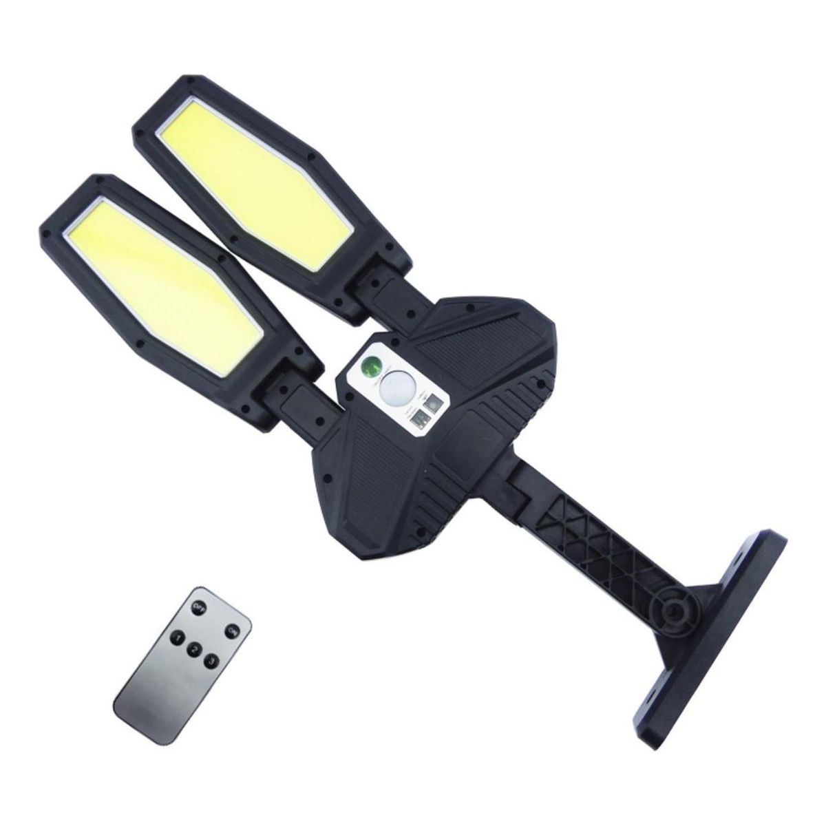 IMPORTCLICK - Foco Solar Brazo Doble 202 LED COB Control