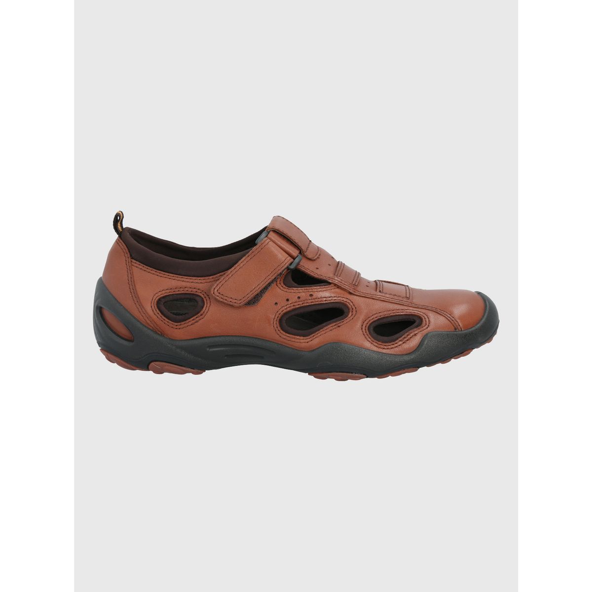 HUSH PUPPIES - Sandalia Cuero Café Hombre Galera HUSH PUPPIES
