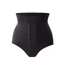IDEAL FEMIDOM - Calzón Levanta Glúteos con Faja y Broches - Moldeador con Relleno