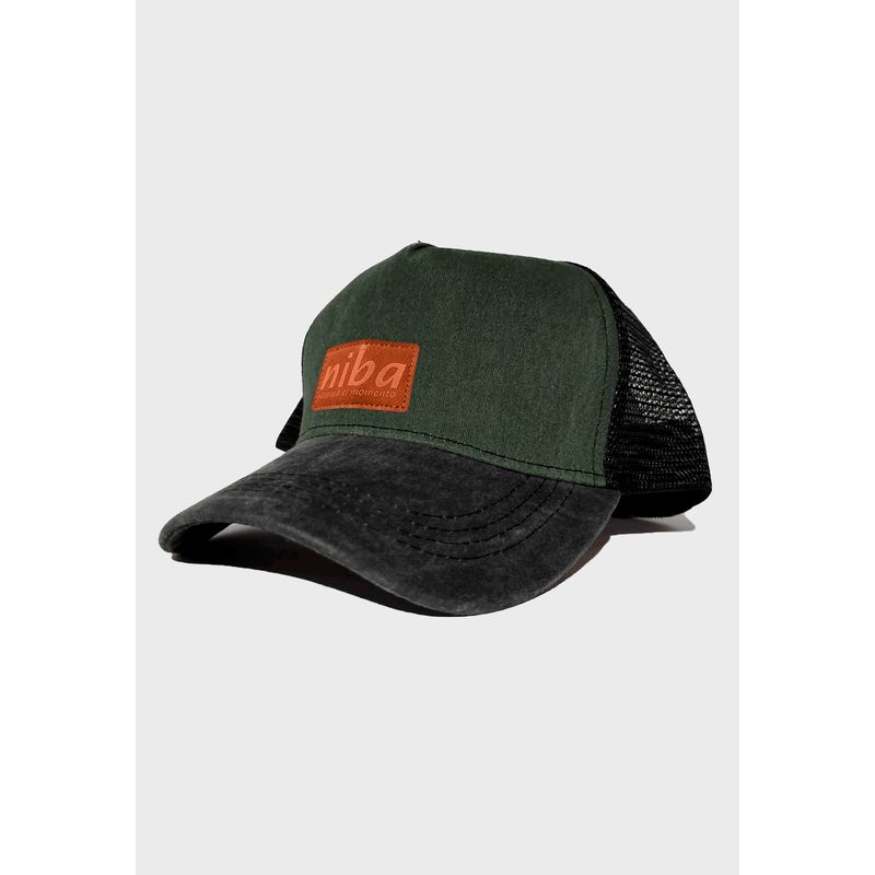NIBA - Jockey Limited Edition Gamuza Negro Verde Niba