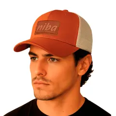 NIBA - Jockey Limited Edition Malla Marrón Blanco