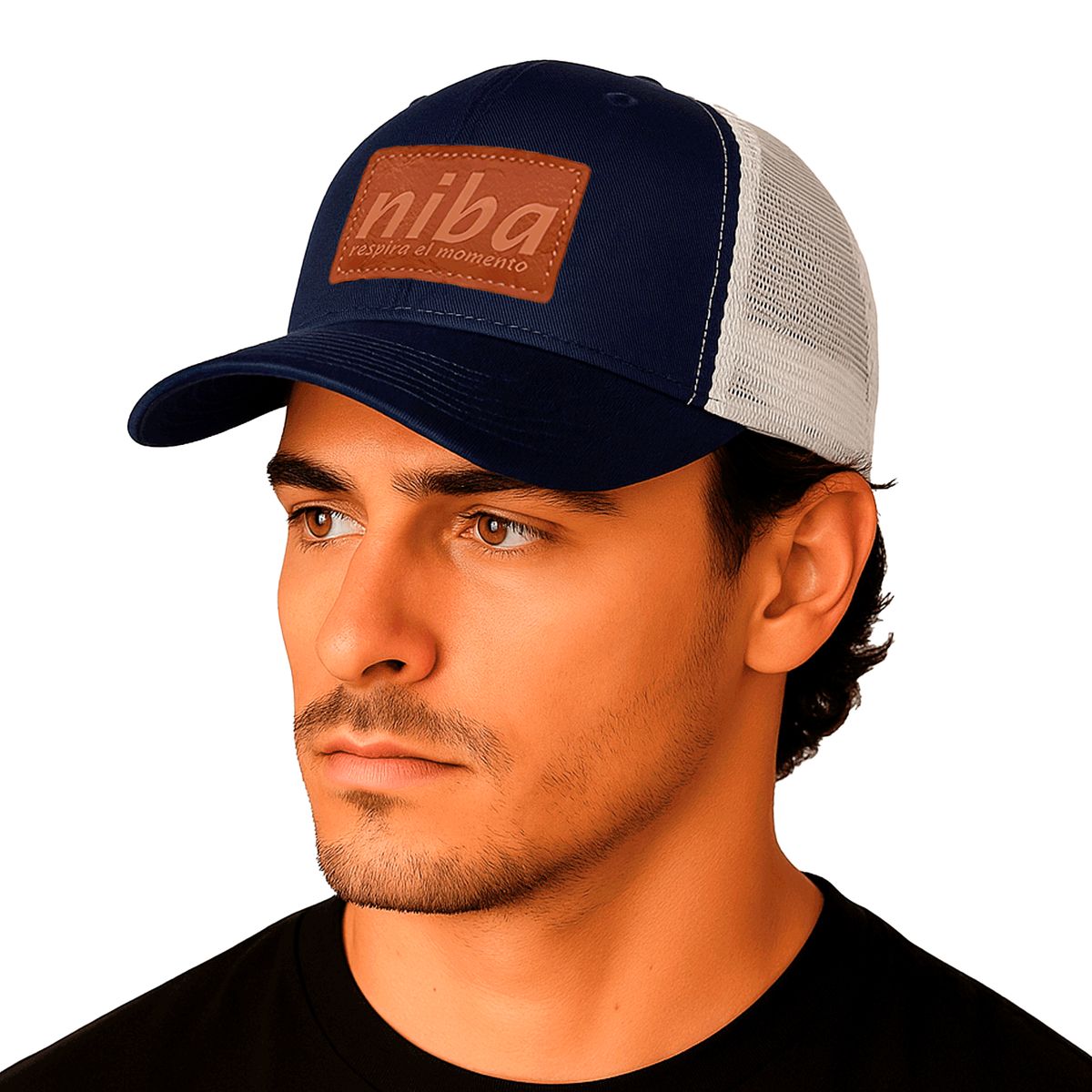 NIBA - Jockey Limited Edition Malla Azul Blanco Niba