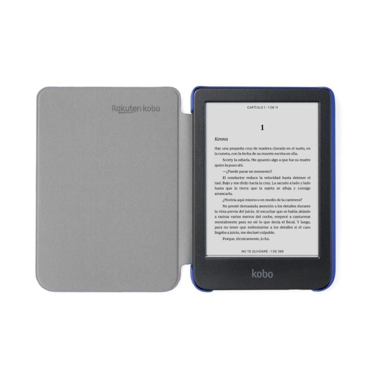 KOBO - E-Reader Kobo Clara BW HD 6 + Funda Basic SleepCover Azul