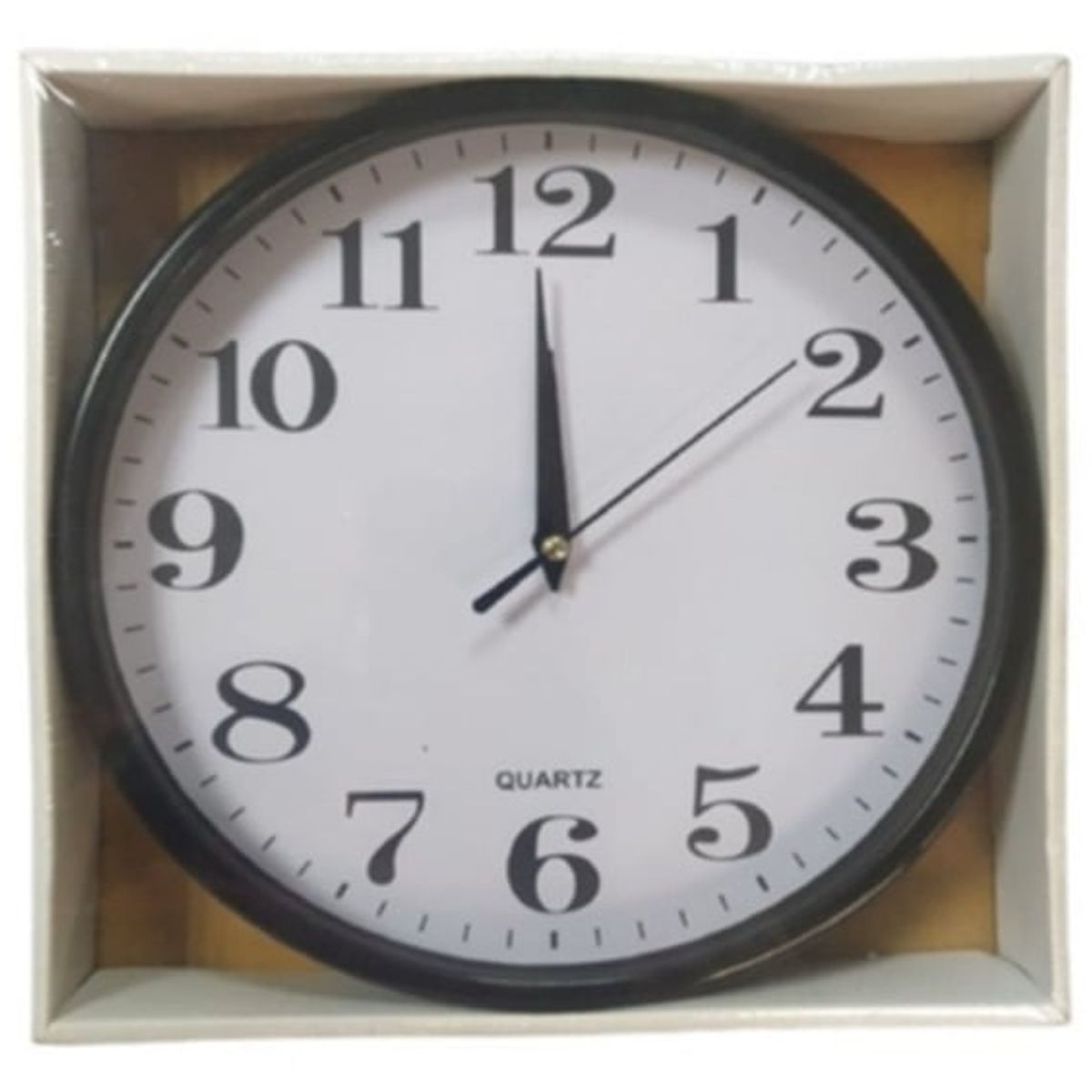 ANGELES DEL HOGAR - Reloj de Pared Decorativo Borde Negro