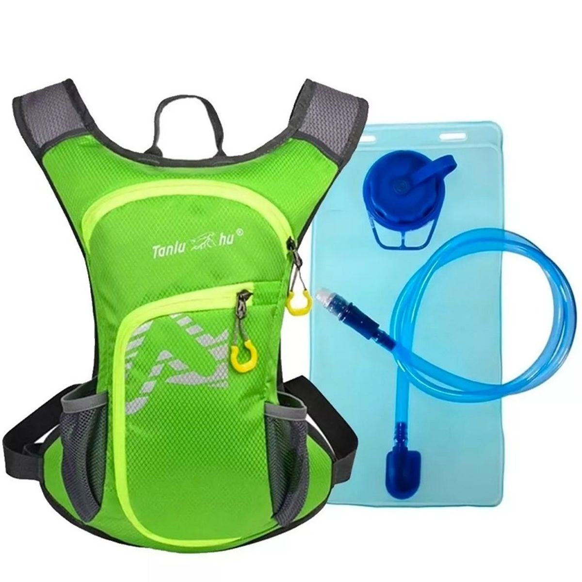 GENERICO - Mochila Camell Trekking  Bolsa Hidratacion Verde