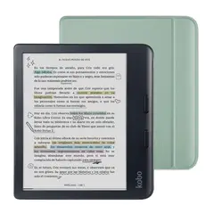 KOBO - E-Reader Libra Colour HD 7 HD 32GB Negro + Funda SleepCover Verde