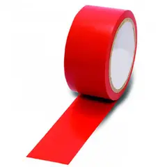 GENERICO - Cinta Embalaje Adhesiva Roja 45mm X 280 Mtrs
