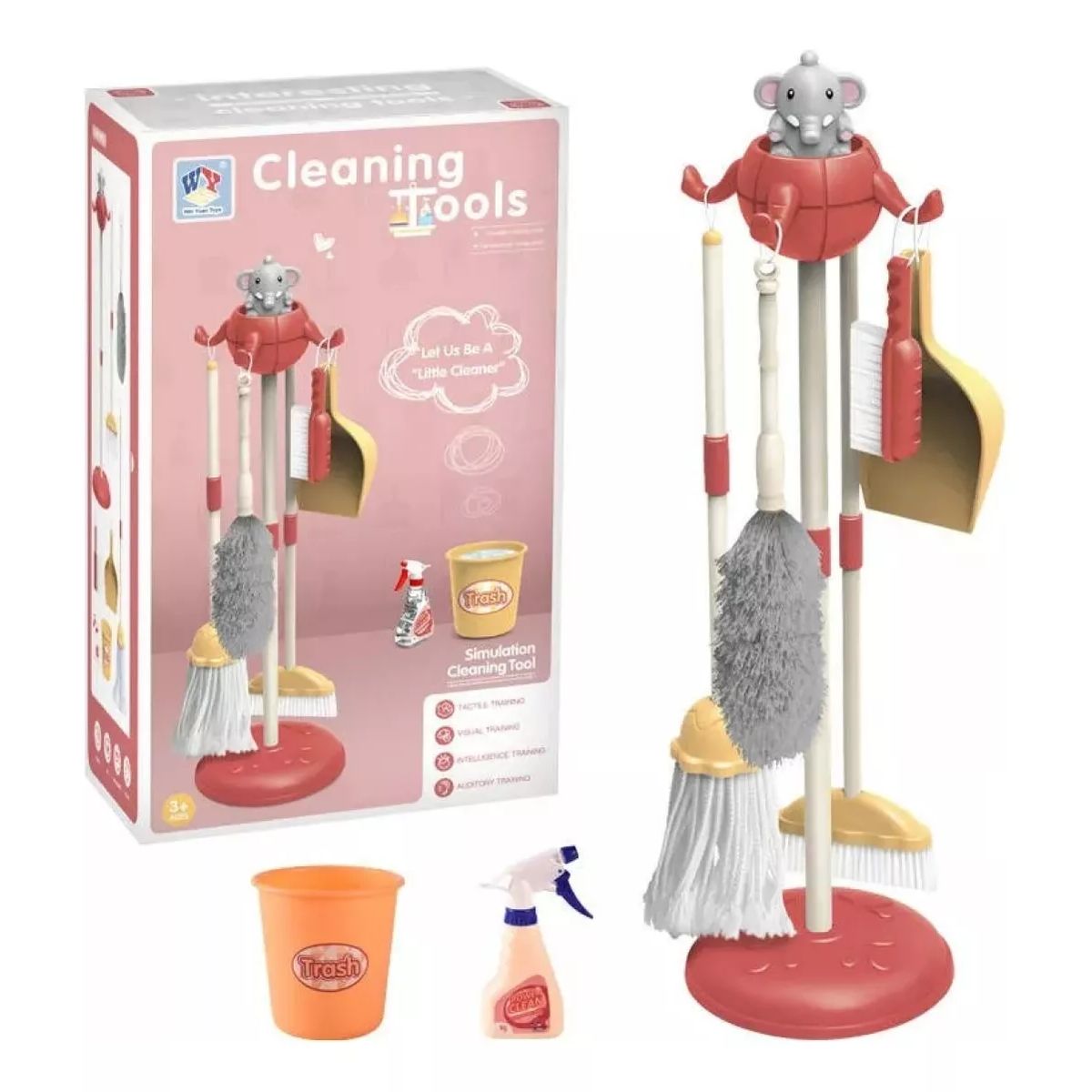 MUNDO MAGIA - Set Aseo Juego De Limpieza Juguete Didáctico Para Niños