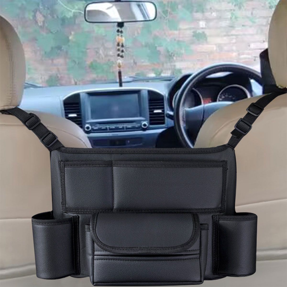 AIZO - Organizador de Asiento Trasero de Coche Almacenamiento Para Respaldo Auto