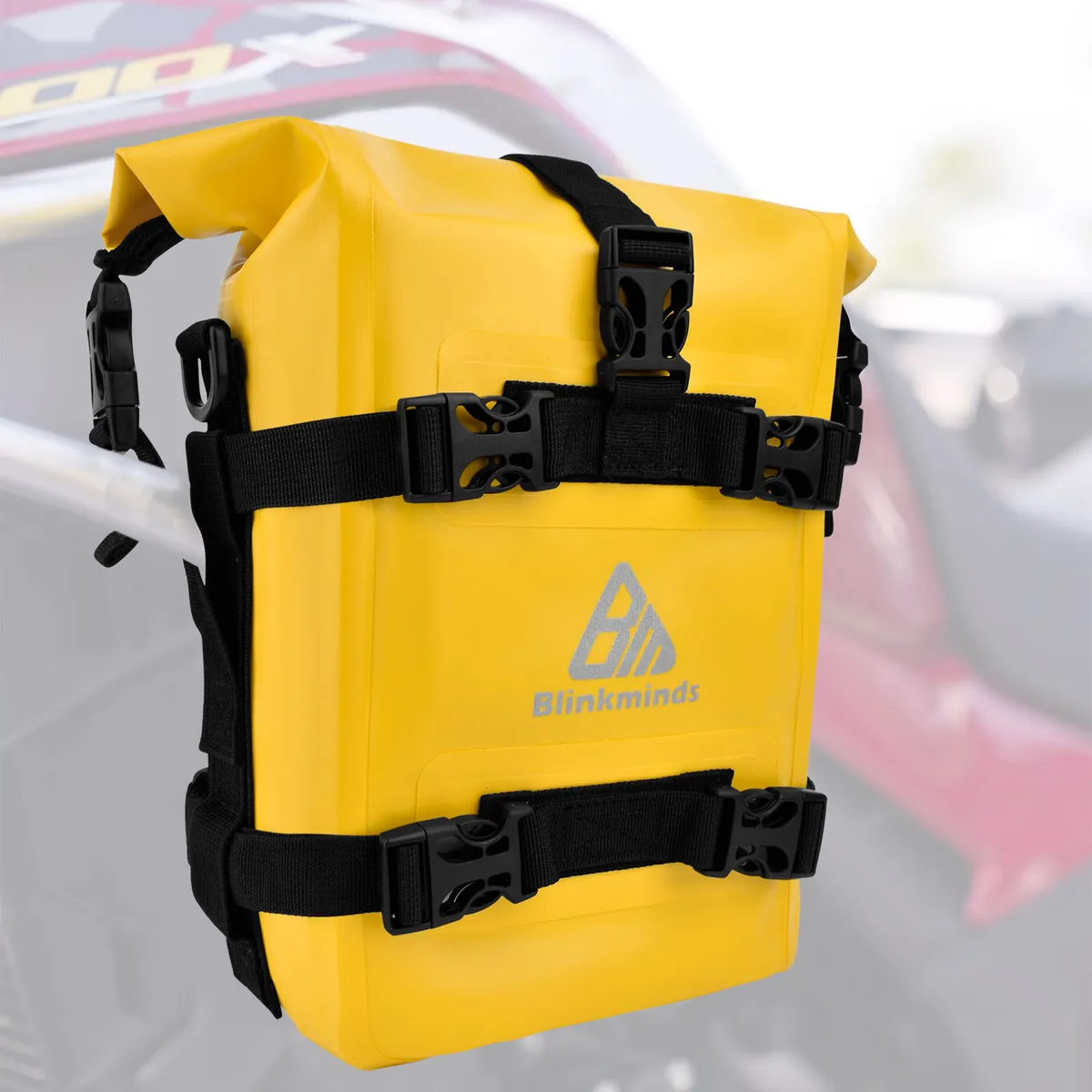 AIZO - Maletín Moto Impermeable Gran Capacidad para Guardabarros