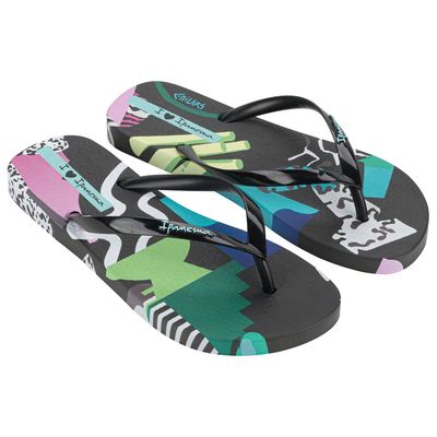 Imagen 2 del producto Sandalia Mujer Negro/Azul Graffiti